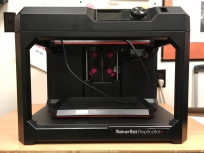 MakerBot Replicator+ 3D printer.